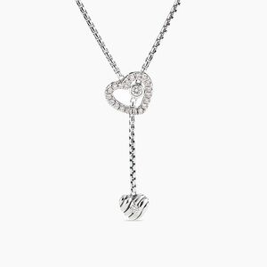 David Yurman Y Heart Necklace